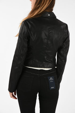 ARMANI JEANS Giubbotto Biker in Finta Pelle