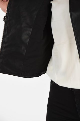 ARMANI JEANS Giubbotto Biker in Finta Pelle