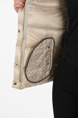 ARMANI JEANS Hidden Closure Down Jacket