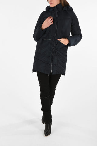 ARMANI JEANS  Detachable Hooded Puffer Jacket