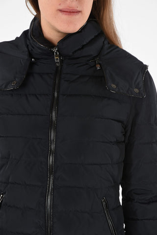 ARMANI JEANS Detachable Hooded Puffer Jacket