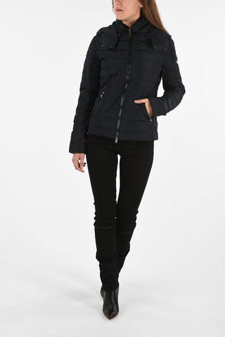 ARMANI JEANS Detachable Hooded Puffer Jacket
