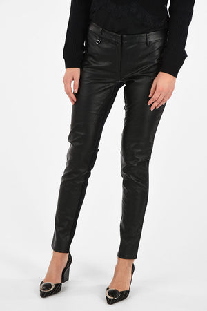 ARMANI JEANS Faux Leather Leggings