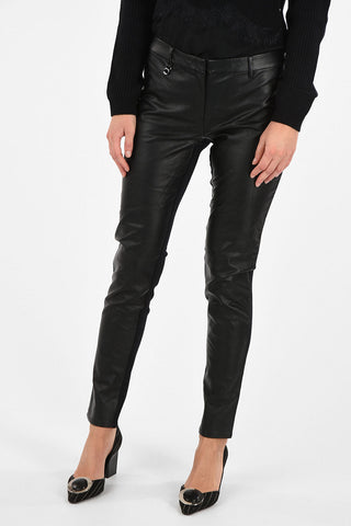 ARMANI JEANS Faux Leather Leggings