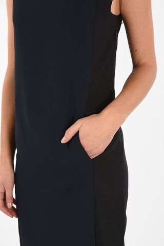 ARMANI JEANS Two-Tone Side Pocket Dress