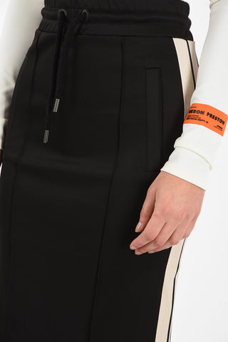 Split-back Track skirt