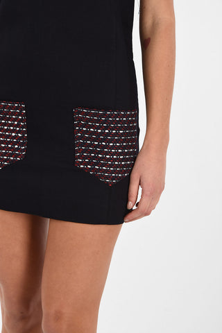 ARMANI JEANS Crochet Insert Micro Dress