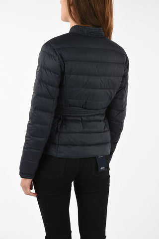 ARMANI JEANS Waist Length Down Jacket with Belt