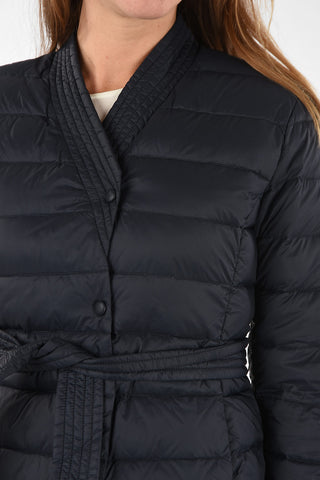 ARMANI JEANS Waist Length Down Jacket with Belt