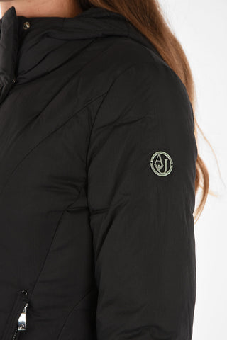 ARMANI JEANS Hidden Closure Puffer Jacket