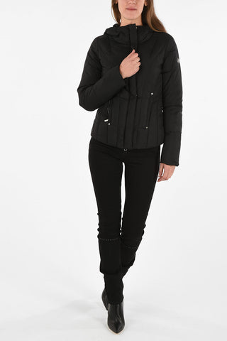 ARMANI JEANS Hidden Closure Puffer Jacket