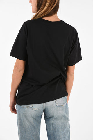 T-shirt with Glittery Print