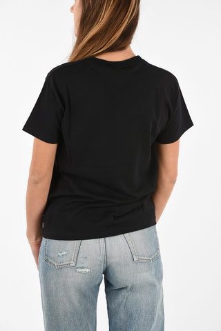 T-shirt with Glittery Print