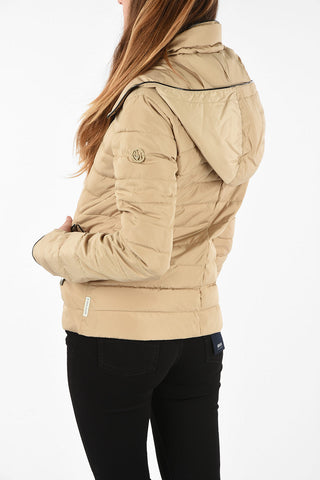 ARMANI JEANS Puffer Jacket with Removable Hood