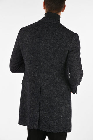 three-quarter length 3-button coat
