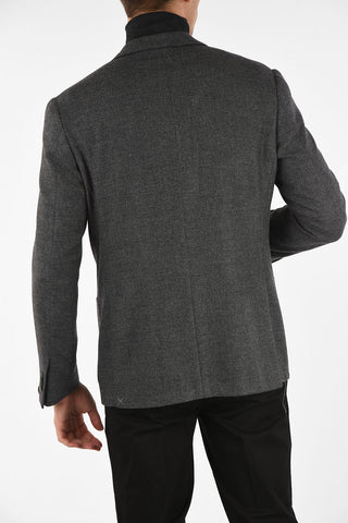 drop 6R side vents patch pocket 2-button GATE blazer