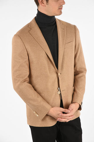 Pure cashmere Patch pocket 6R drop 2 button GATE blazer