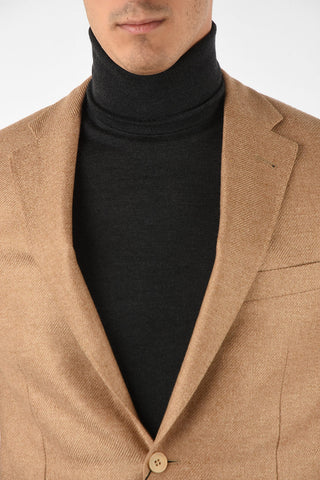 Pure cashmere Patch pocket 6R drop 2 button GATE blazer