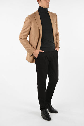 Pure cashmere Patch pocket 6R drop 2 button GATE blazer