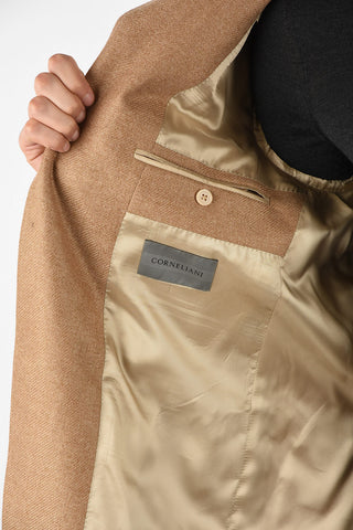Pure cashmere Patch pocket 6R drop 2 button GATE blazer