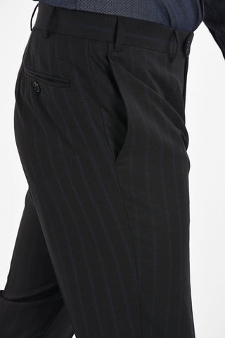 chalk stripe side vents drop 6R 2-button MANTUA suit
