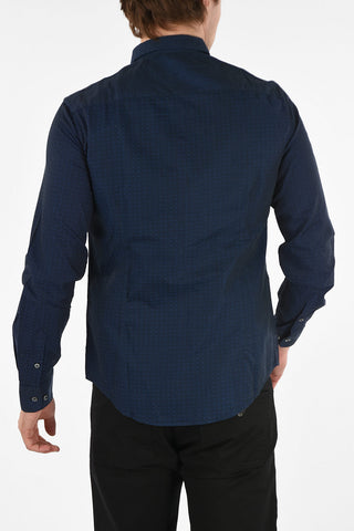 ARMANI JEANS Classic Collar Slim Fit Shirt