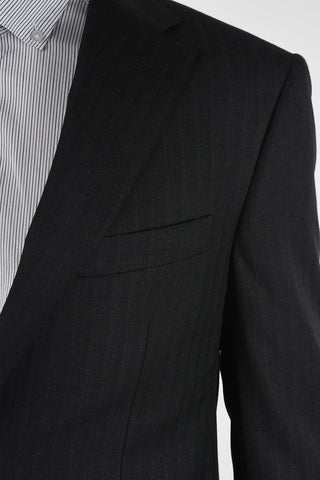 pinstriped side vents drop 6R 2-button MANTUA suit