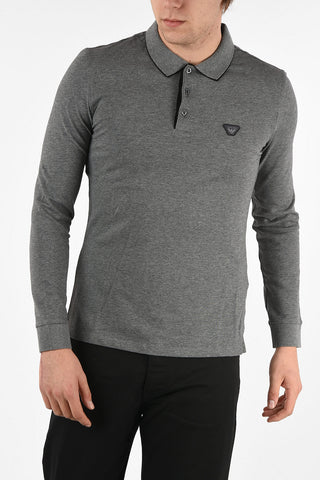 ARMANI JEANS Long Sleeve Polo