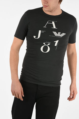 ARMANI JEANS Logo-Print T-shirt