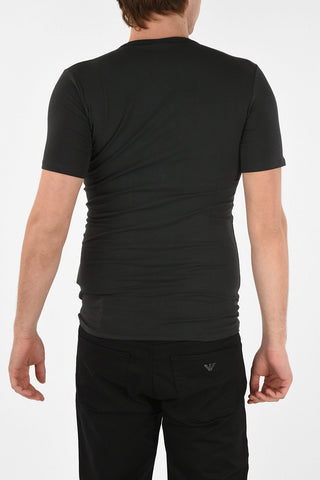 ARMANI JEANS Logo-Print T-shirt