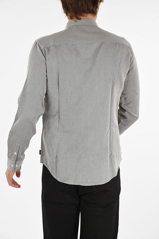ARMANI JEANS Twill Slim Fit Shirt