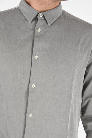 ARMANI JEANS Twill Slim Fit Shirt