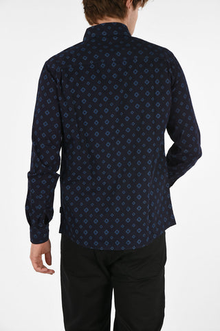 ARMANI JEANS Argyle-Print Shirt