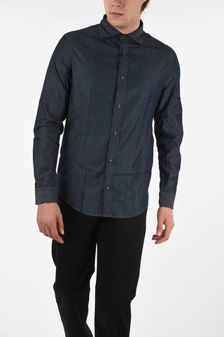 ARMANI JEANS Denim Regular Fit Shirt