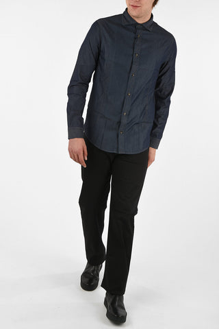 ARMANI JEANS Denim Regular Fit Shirt