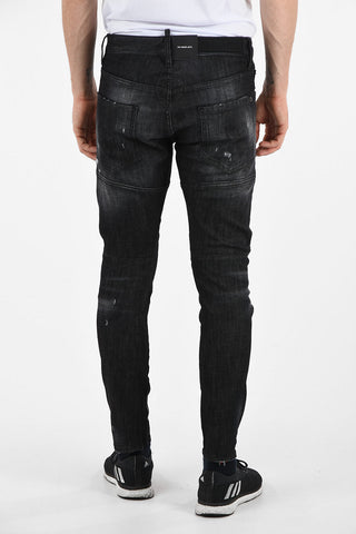 16cm Stone Washed TIDY BIKER Jeans
