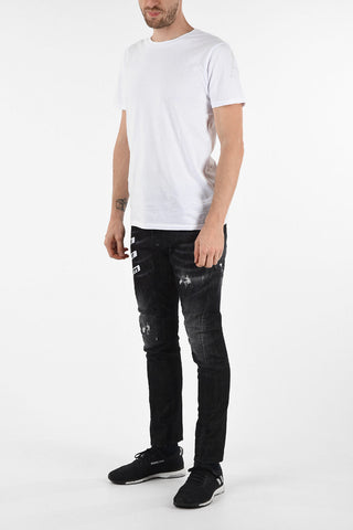 16cm Stone Washed TIDY BIKER Jeans
