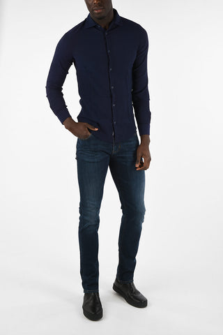 ARMANI JEANS Spread Collar Shirt