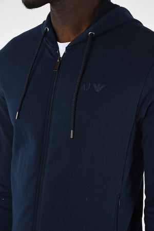 ARMANI JEANS Regular Fit Sweatshirt with Side Pocket