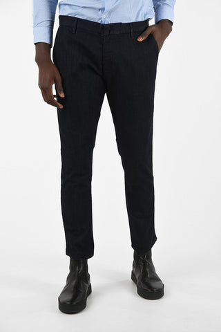 ARMANI JEANS 18cm Contrasting Side Band Jeans