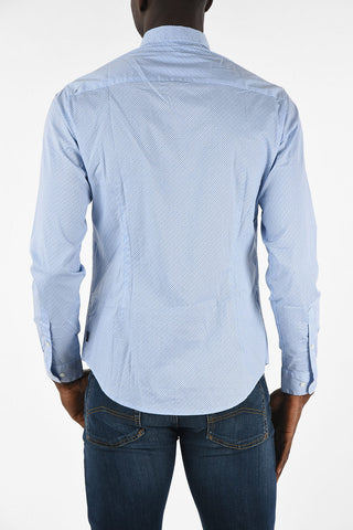 ARMANI JEANS Camicia a Pois Slim Fit