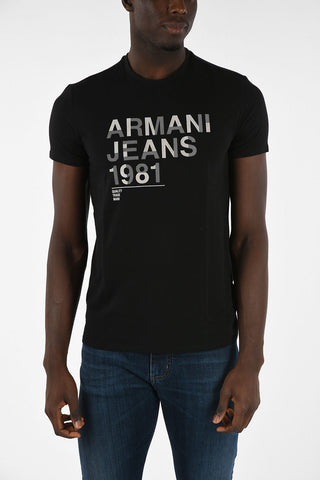 ARMANI JEANS Logo Crew-Neck T-shirt