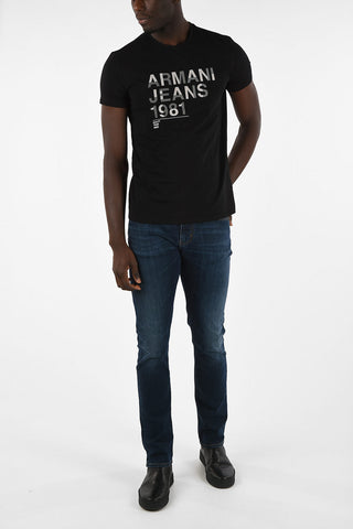 ARMANI JEANS Logo Crew-Neck T-shirt