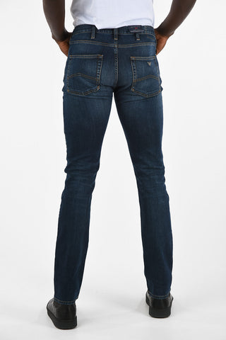 ARMANI JEANS 19cm Stonewashed Slim Fit J45 Jeans L34