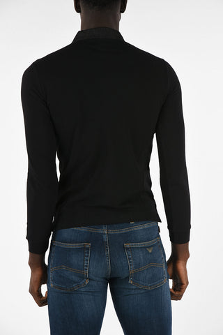 ARMANI JEANS Polo Pique Manica Lunga