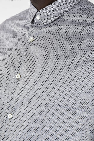 ARMANI JEANS Polka Dots Slim Fit Shirt