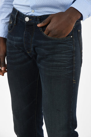 ARMANI JEANS 18cm Regular Fit Jeans