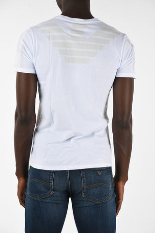 ARMANI JEANS T-shirt with Logo- Print Back