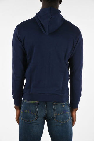 ARMANI JEANS Regular Fit Sweatshirt with Side Pockets