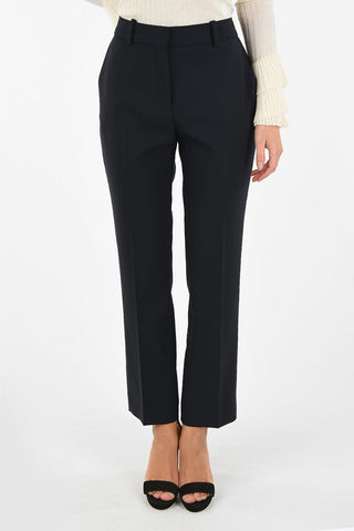 High Waist Straight Pants
